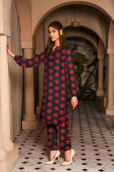 2 Pcs Unstitched Ladies Suit 107